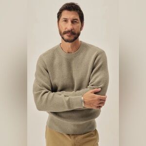 Buck Mason SEAFARER COTTON RIB CREW
in Dusty Sage